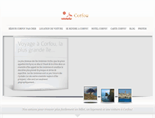 Tablet Screenshot of corfou.org